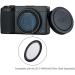 JJC Aluminum Lens Cap Cover for Ricoh GR IIIx GRIIIx GR III GRIII GR II GRII - Black Lens Cap with Soft EVA Interior - Buy Online on GoSupps.com