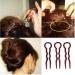3Pcs U-Shaped Hairpin - Women s Plastic French Bobby Pins | Quick Styling Tools & Accessories - Buy Online on GoSupps.com