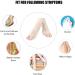 Jycch Big Toe Corrector - Soft Silicone Invisible Design 2-Piece Day & Night Use - Buy Online on GoSupps.com