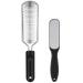 Foot File Callus Remover for Feet Foot Scrubber Dead Skin Remover, 2PCS Stainless Steel Upgraded Dual Size Foot Rasp and Dual Sided Pedicure Tools Washable and Reusable Style B