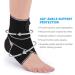 WASPO Adjustable Ankle Support Brace | Plantar Fasciitis & Achilles Tendonitis Relief | One Size Fits Most | Grey - Buy Online on GoSupps.com
