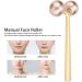 V-Shaped Face Massage Roller - 3D Round Massage Balls for Lifting & Tightening Skin | Multi-Use Tool for Face Neck & Body - Buy Online on GoSupps.com