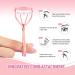 Pink Eyelash Curler with Built-in Comb - Professional Lash Tool with Refills - Buy Online on GoSupps.com