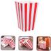 Alipis 10pcs Boxes Popcorn Carton Popcorn Containers Movie Night Disposable Containers Halloween Decorations Outdoor Cheese Popcorn Gifts Paper Red European and American Popcorn Cup - Buy Online on GoSupps.com