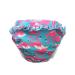 Pretty swimming diaper with ruffles leakage-proof bathing diaper girl boy washable waterproof baby diaper pants bath diaper pants 0-4 years (color f l-28-36lb/2-3 years) color f 2-3 years (1 Pack)
