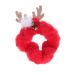 Frcolor Christmas Hair Scrunchie with Glitter Antlers - Plush Elastic Hair Tie | International Shipping - Buy Online on GoSupps.com