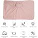 Riuulity Electric Heating Pillows - Soft & Washable Heating Blankets for Neck & Shoulder | Hot & Cold Therapy | Cozy Pink Scarf - Buy Online on GoSupps.com