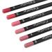 6pcs Long Lasting Lip Liner Set 02 | Waterproof Matte Lip Pencil Cosmetics for Women and Girls - Buy Online on GoSupps.com