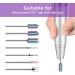 7Pcs Carbide Nail Drill Bit Set for Acrylic Nails - Diamond Bits for Nail Efile, Gel Polish Removal - 3/32 inch Nail Drill Bits Kit - Buy Online on GoSupps.com