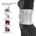 Anggrek Lumbar Support Belt - Adjustable Compression Waist Support for Men & Women | Breathable Lordosis Pain Relief (Gray L) - Buy Online on GoSupps.com