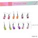 1 Pair Ear Dangle Funny Earbob Drop Earrings for Women Earings for Women Pendant Fruit Red Girl 4.5X0.8cm Purple - Buy Online on GoSupps.com