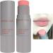 Cheek Stick Facial Makeup Double Headed Blusher Wand with Sponge Tip | Natural Looking Cheek Stick for Ladies of All Skin Tones Lips & Cheeks Makeup for Women Pochy Puff Puff - Buy Online on GoSupps.com