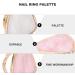 Healifty 2 pi ces Palette de M lange Ongles R sine Anneaux Palette Nail Art Portable de Couleurs pour Pigments - Buy Online on GoSupps.com