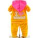Yao Baby Girls 3 Piece Set - T-Shirt, Vest, Pants | Yellow | 2-3 Years - Buy Online on GoSupps.com