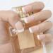 Sethexy short French false fingernails nude pink complete coverage acrylic press incorrect nail tips for women and girls