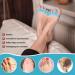3 Pairs Blue Gel Toe Separators for Overlapping Toes & Bunions - Toe Straighteners for Running, Yoga, Pedicure | Toe Spacer Set - Buy Online on GoSupps.com
