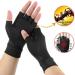 Copper Compression Arthritis Gloves Best Copper Infused Glove for Women and Men Fingerless Compression Gloves Small Large - Buy Online on GoSupps.com
