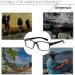 Buy NORPERWIS Blue Light Blocking Reading Glasses for Women & Men - Spring Hinge Square Eyeglasses 5 Pack - 2.5x Magnification - Buy Online on GoSupps.com