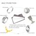 JLKCTHH 2 PCS Professional Polishing Cloth Large Jewelry Cleaning Cloths - 100% Cotton Double-Sided for Gold, Silver, Platinum - Buy Online on GoSupps.com
