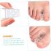 Hemoton 8pcs Silicone Toe Separator Set for Manicures - Nail Tools for Toe Protection and Alignment - Buy Online on GoSupps.com