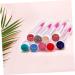 PACKOVE 20 Pi ces Ensemble de tubes de brosse cils fouetter mascara tube baguettes Bagues de mascara r utilisables brosse cils tube vide fibre artificielle Colorful Couleurs assorties - Buy Online on GoSupps.com