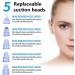 Blackhead Remover Vacuum Electric Facial Pore Cleaner Acne Comedone Extractor Set with 5 Suction Probes and 3 Adjustable Suction Force for All Skins -USB Rechargeable - Buy Online on GoSupps.com