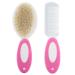 Baby Brush Comb Set Lightweight Cozy Baby Kid Hair Brush Comb Newborns Toddlers Daily Care(Red)