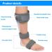 AFO Foot Drop Brace | Medical Ankle Foot Orthosis Support for Postural Correction (Left/M) - Buy Online on GoSupps.com
