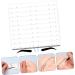  HAKIDZEL 50Pcs Eyebrow Positioning Ruler Eyebrow Shaping Template Eyebrow Ruler Sticker Eyebrow Template Eyebrow Stencil Eyebrow Shaper Kit - Buy Online on GoSupps.com