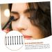 Didiseaon 25 Pcs Double Ended Eye Shadow Stick Cosmetics Lipstick Applicator Makeup Black Plastic - Buy Online on GoSupps.com