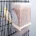 PINVNBY No-Mess Bird Feeder for Parrots - Seed Food Container with Perch - Ideal for Budgerigar, Canary, Cockatiel, Finch, Parakeet, and More - Buy Online on GoSupps.com