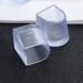 Healifty High Heel Protectors 16pcs - Clear Heel Stoppers for Wedding Shoes - 1.5x1.5cm - Buy Online on GoSupps.com