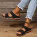 Perfectchose Leather Orthopedic Arch Support Wedge Sandals - Brown 36 | Diabetic & Orthopedic Walking Sandals for Women - Perfectchose.com - Buy Online on GoSupps.com