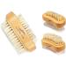 Premium Double-Sided Wooden Nail Brush | Hand Washing & Cleaning Brush for Nails - Buy Online on GoSupps.com
