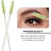 XPP Disposable Eyelash Brushes 100PCS - Crystal Green Mascara Wands for Brow Spoolie and Castor Oil Application - Buy Online on GoSupps.com