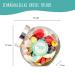 Great Joy Colorful Candy Mix in Pretty Slanted Neck Glass | International Shipping Available - Buy Online on GoSupps.com