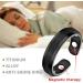 Weing Magnet Ring for Lymph Therapy - Therapeutic Magnet Rings for Stress Relief & Pain Management | Shiny Black Slim Design with 4 Magnets - Buy Online on GoSupps.com