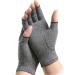 Compression Gloves Comfortable Non Slip Arthritis Gloves 2 Pair Fingerless Gloves for Carpal Tunnel Wrist Support Rheumatoid Osteoarthritis Pain Relief Computer Typing (Color : M)