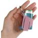 FACYNDE Inhaler Holder for Children - Lightweight PU Leather Case with Metal Buckle for Inhalators - Ideal for Hiking Travel & Everyday Use - Pink - Buy Online on GoSupps.com