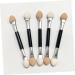 Beavorty Makeup Tools 50pcs Ladies Suits Dual Sides Eyeshadow Brush Women Eyeshadow Brush Cosmetic Brush Double Sided Miss 7.5X0.5cm As Shown - Buy Online on GoSupps.com