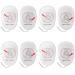 Adult Latex Free Foam AED Replacement Pads for Training Only 4 Pairs