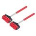 2 pieces telescopic back massage roller made of stainless steel with essential oil for improved blood circulation