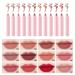IYARKAI Matte Lip Liner Pencil Set - 12 Colors | Smudge-proof, Waterproof, Long Lasting | Ideal for Daily, Travel, Party, Work - Buy Online on GoSupps.com