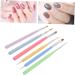 Healeved 1 Set Nail Pen Diy Nail Painting Tool Nails Supplies Gel Nail Beauty Pens Brushes Nail Painting Brushes Cosmetology Supplies Nail Art Brush Lotus Wood Manicure 16X0.8X0.8CM Assorted Color 1 - Buy Online on GoSupps.com