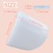 Sloping Shoulder Pad Set | 2cm Thick Sponge Pads for Men and Women | Sewing Supplies for Blazer, Suit, T-Shirt | Black+White - 2 Pairs - Buy Online on GoSupps.com