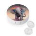 Contact Lens Case Animal Cartoon Elephant Portable Travel Contact Lens Box Contact Lens Storage Box