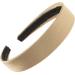 Gold Satin Covered 2.5cm Alice Band Headband for Women & Girls - Buy Online on GoSupps.com