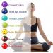 GAMIRA 7 Chakra Bracelet - Health Bangle & Oil Diffuser for Men & Women | Lymphatic Drainage Chakra Jewelry | One Size - Buy Online on GoSupps.com
