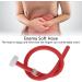 Haofy Enema Cleaning Hose - 50 cm Silicone Nozzle for Anal Intestine Cleaning | High Toughness Red with Bottle Connection - Buy Online on GoSupps.com