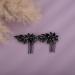 Kercisbeauty Vintage Black Rhinestones Beads Hair Combs Set for Women Girls Hair Styling Hair Piece - Buy Online on GoSupps.com